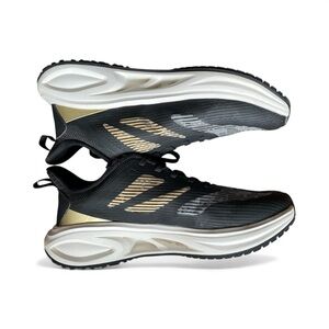 Avia Black and Gold Athletic Shoes